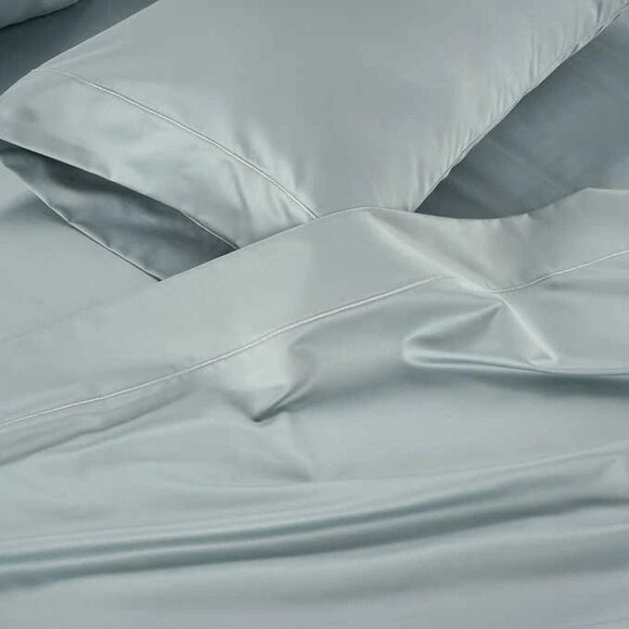 Hotel Signature 800 Thread Count Cotton 6-Piece Sheet Set Full Blue - Picture 6 of 9